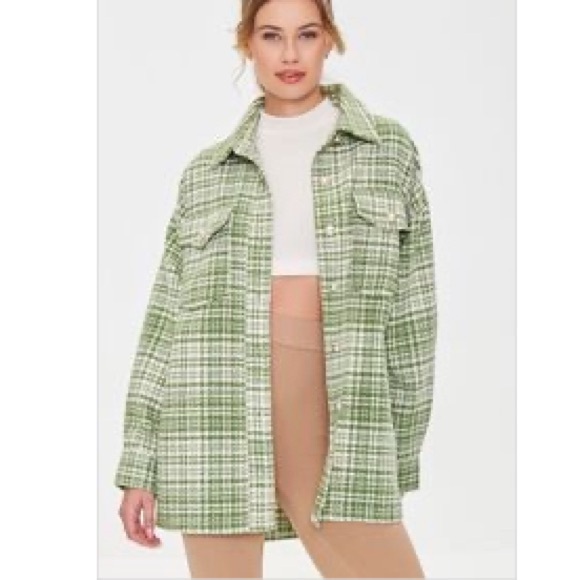 Plaid Shacket - Picture 1 of 4